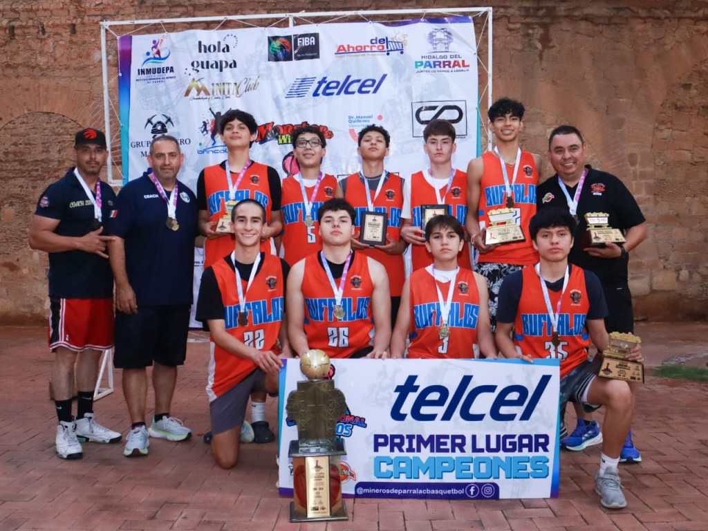 Búfalos de Chihuahua, campeones de las categorías juveniles varonil en la VIII Copa Nacional Mineros&nbsp;A.C