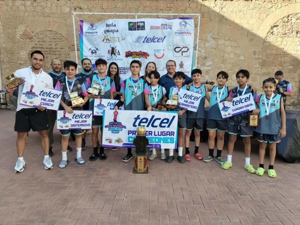 Club Mineros de Parral, campeones en 2013-2014 varonil y 2015-2016&nbsp;varonil