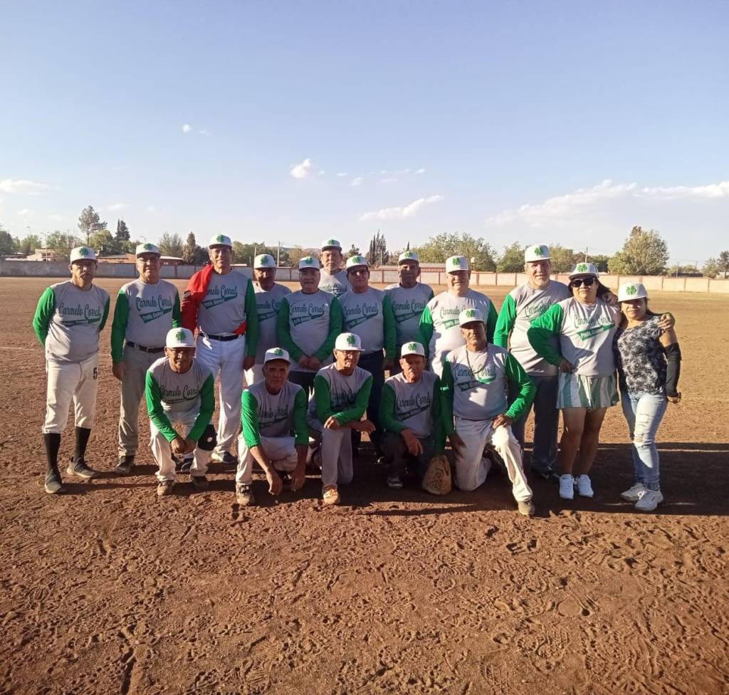Triunfó Carmelo Corral-Profe Gómez en beisbol súper máster 60 años y&nbsp;más
