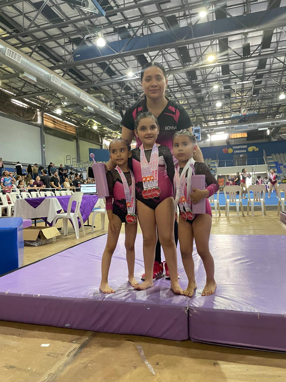 Brillan gimnastas del Bonsai en Copa de Ranqueo Gymnastics&nbsp;2025