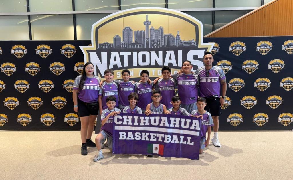 Gran desempeñó de Chihuahua U10 en&nbsp;baloncesto