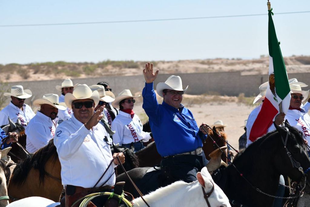 Arranca Cabalgata Villista 2025 desde Ciudad Juárez con respaldo del alcalde Salvador&nbsp;Calderón