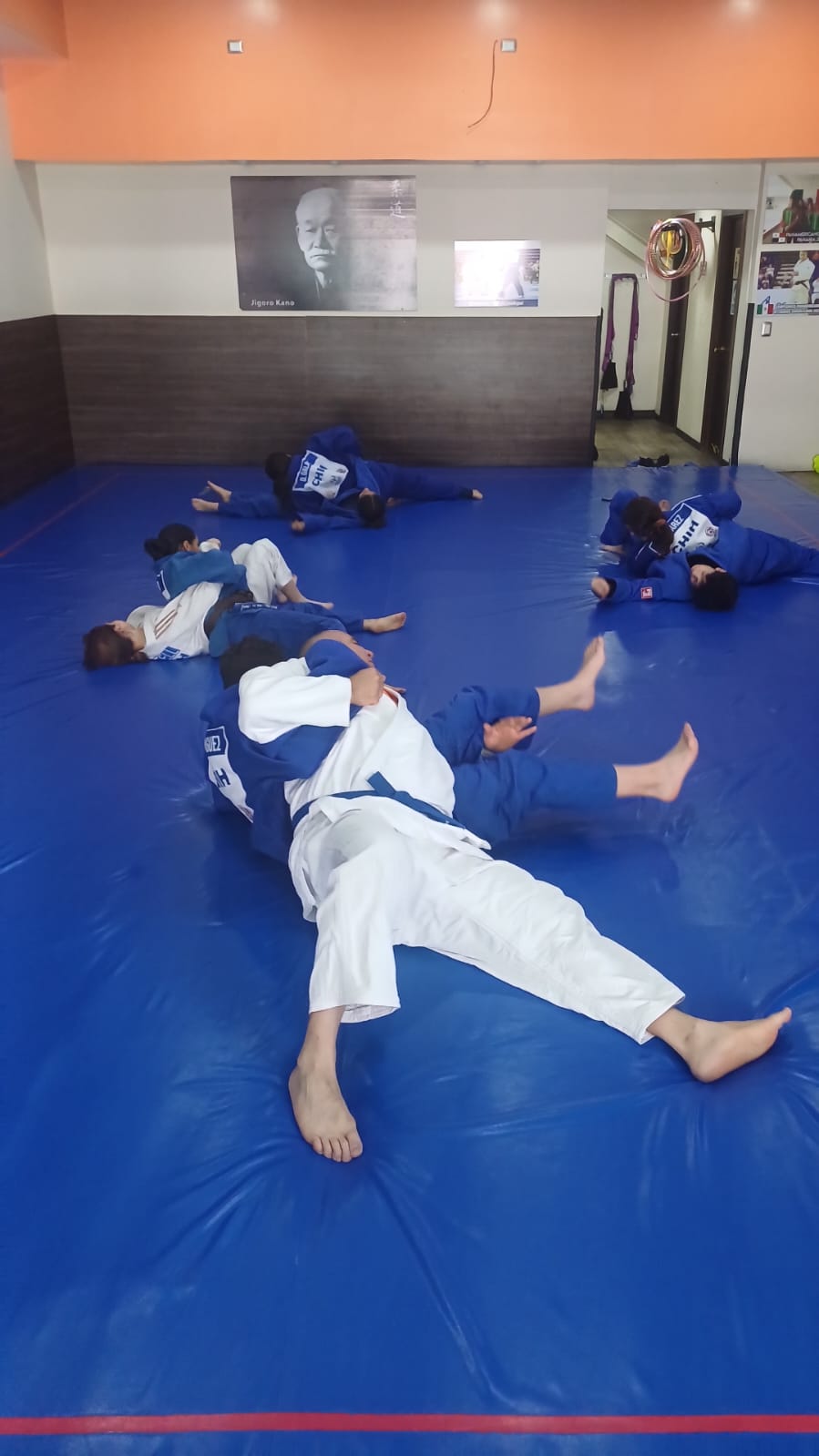 Parral sede del examen de cinta café (Ik&nbsp;Kyu)