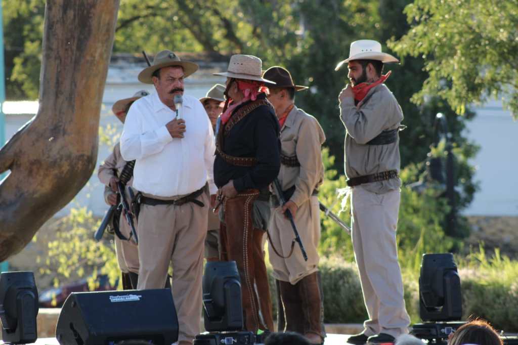 Fortalecen identidad histórica de Parral con emotiva representación teatral en Jornadas&nbsp;Villistas