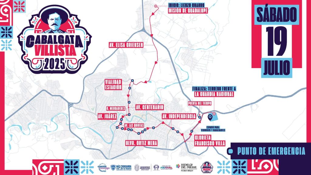 Instalará Gobierno de Parral módulos de atención médica durante la Cabalgata&nbsp;Villista