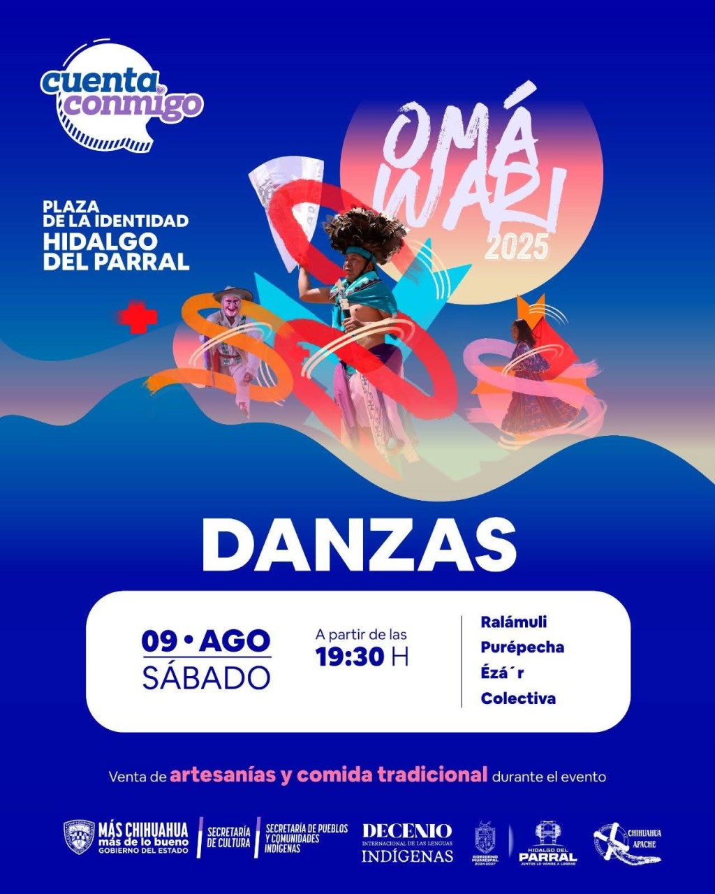 Parral conmemorará el Día Internacional de los Pueblos Originarios con el Festival Omá&nbsp;Wari