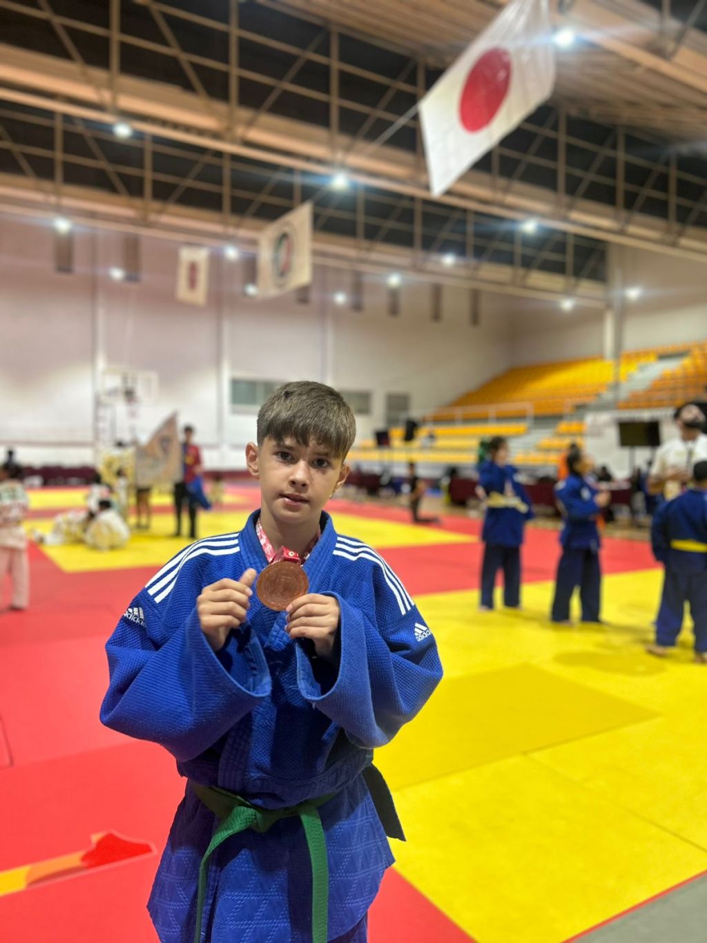 Se cubre de bronce, Jesús Francisco Arzola Rodríguez en categoría pre infantil 35&nbsp;kilos