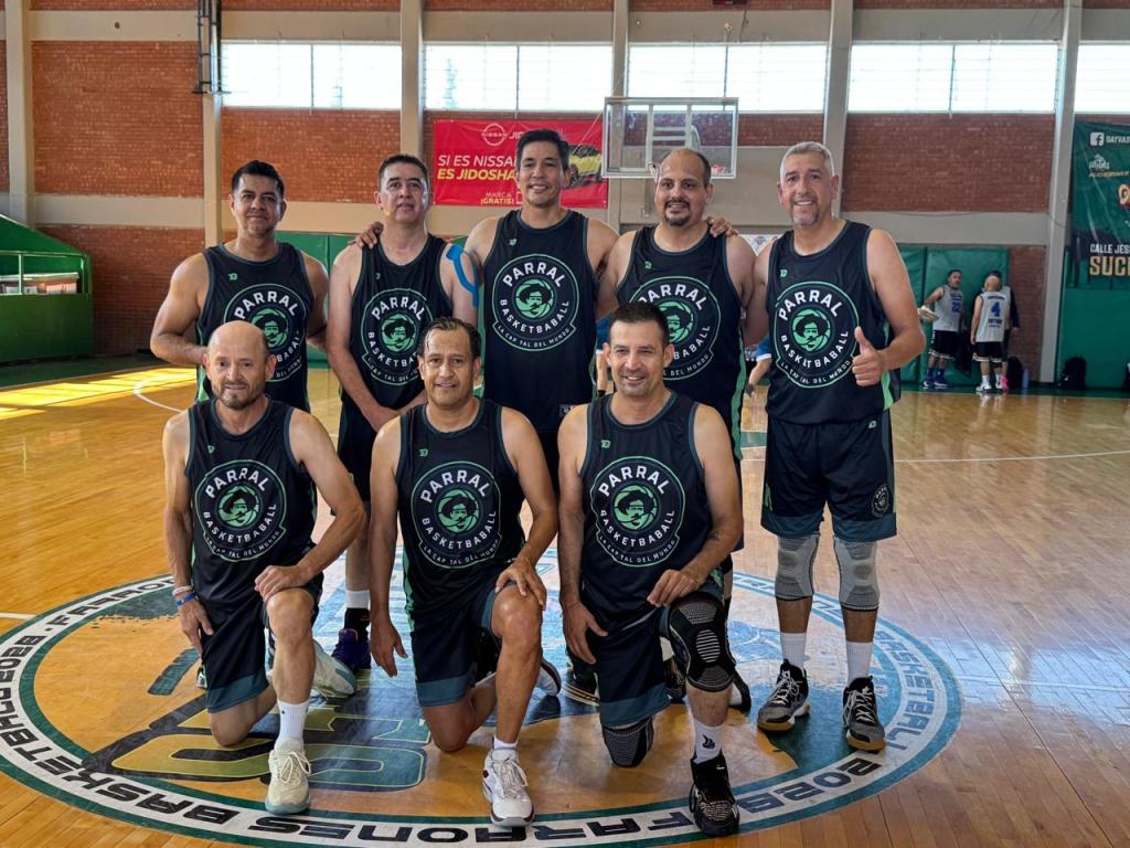 Parral, subcampeón del Estatal de Maxi Baloncesto de 49-54&nbsp;años
