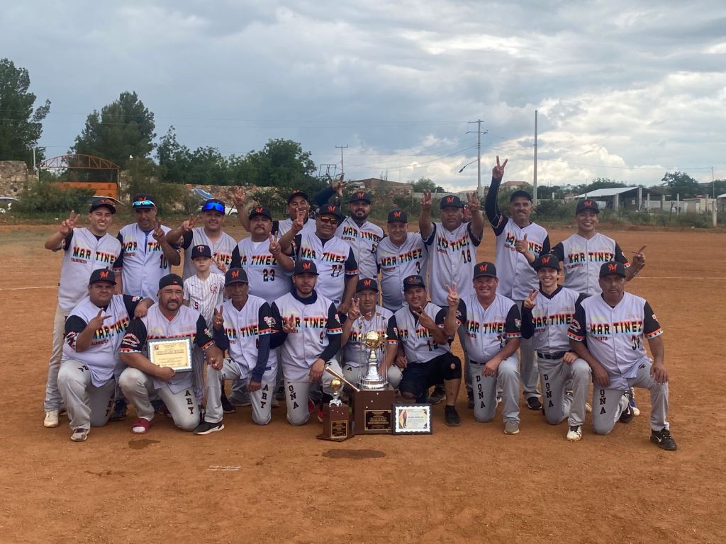 Transportes Martínez, flamante campeón de primera fuerza del Softbol&nbsp;Independiente