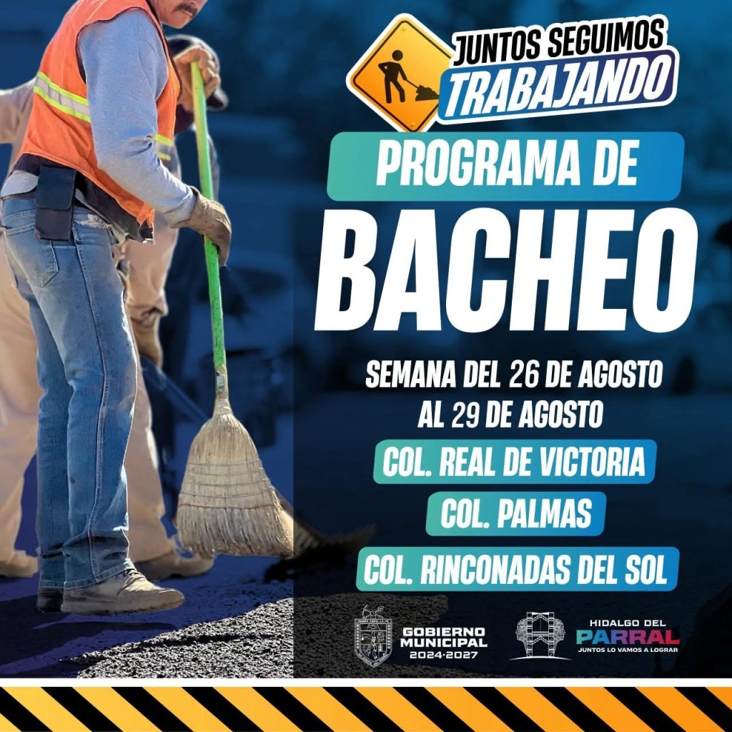 Refuerza Gobierno de Parral la rehabilitación de calles con programa intensivo de&nbsp;bacheo
