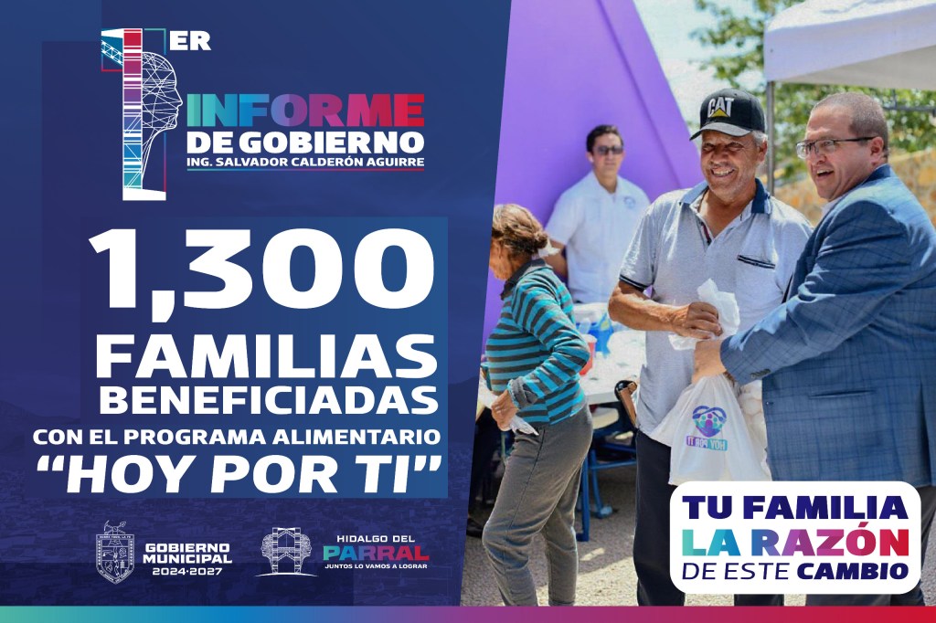 Más de 3 MDP destinados a apoyo alimentario; Salvador Calderón fortalece el programa Hoy por&nbsp;Ti