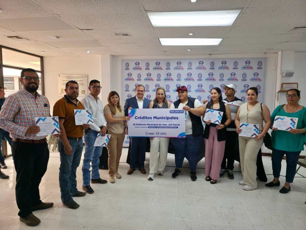 Alcalde Salvador Calderón respalda con más de 3 MDP en créditos sin intereses a emprendedores y microempresarios