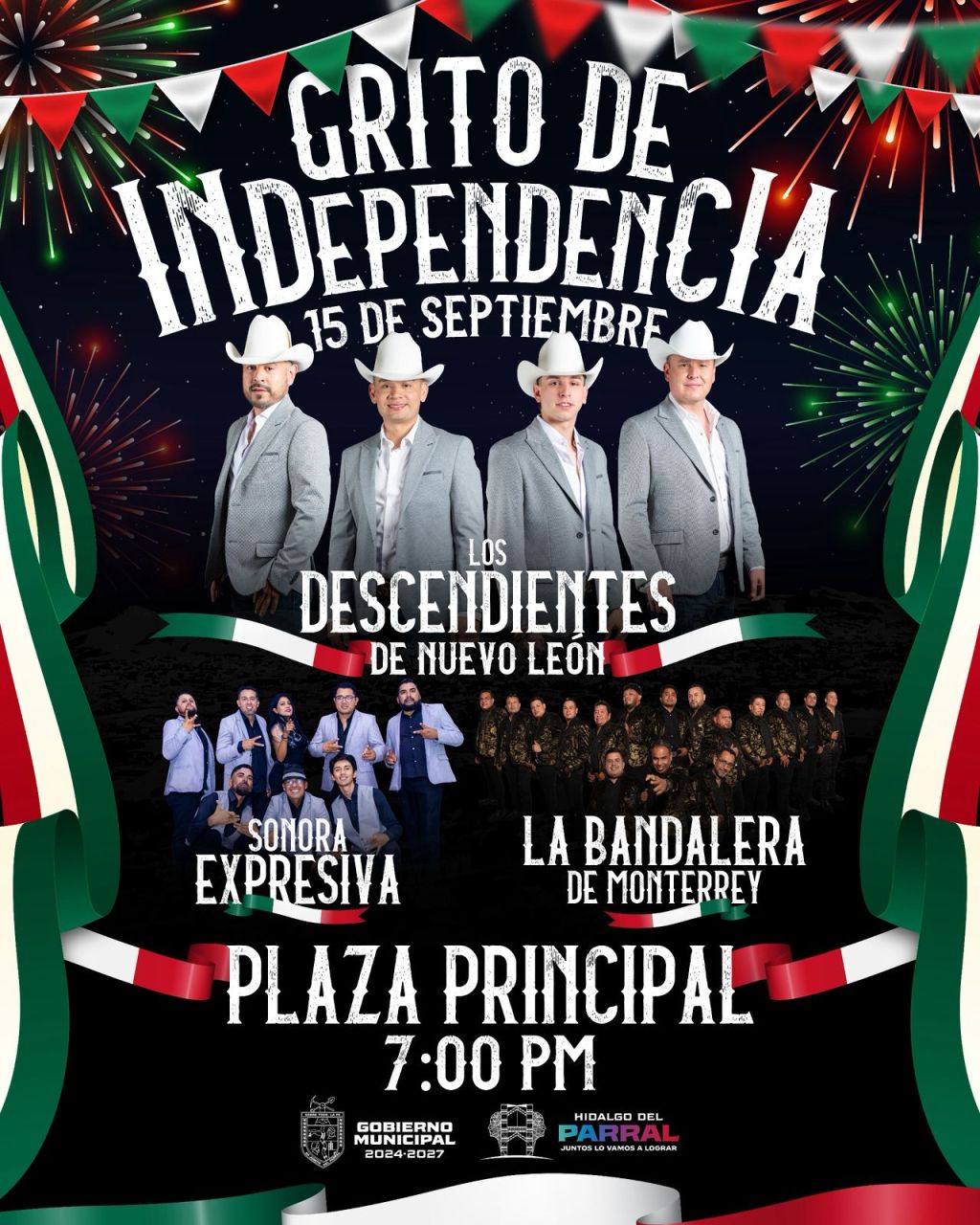 Parral vivirá la gran fiesta del Grito de Independencia este 15 de&nbsp;septiembre