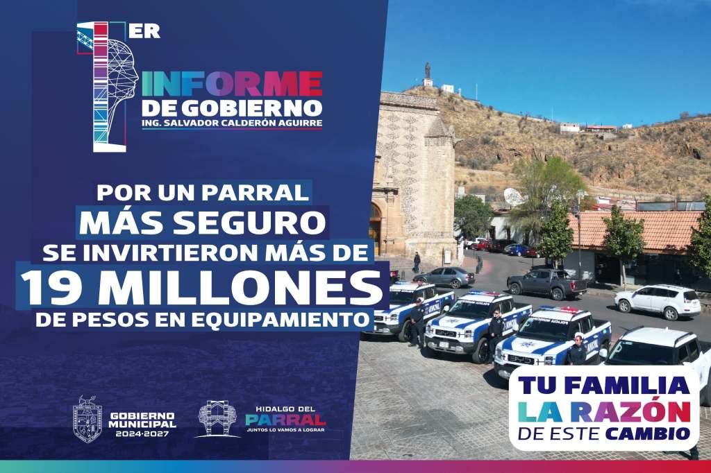 Gobierno de Salvador Calderón refuerza la seguridad en Parral con más elementos y mayor presencia&nbsp;operativa