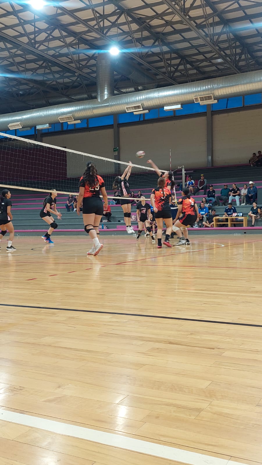 Monarcas se llevó la victoria en voleibol femenil&nbsp;municipal