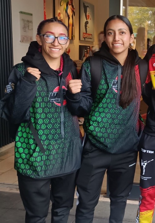 Deportistas Karla y Yazmín Ontiveros brillan en el Mundial de&nbsp;Kickboxing