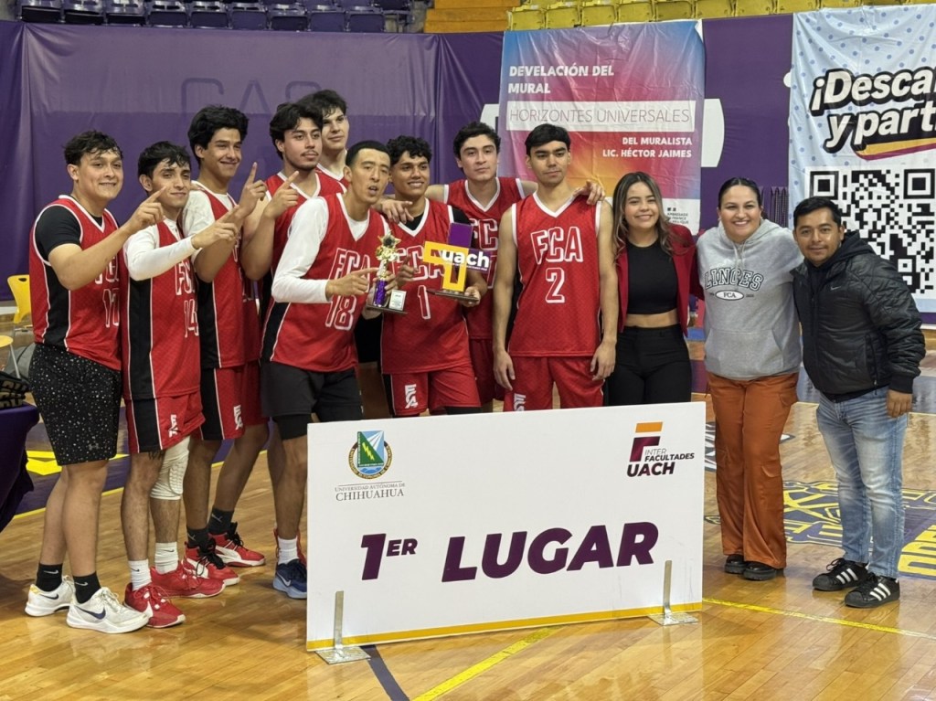 Conquistan Ciencias Políticas y Contaduría el Interfacultades de&nbsp;Básquetbol