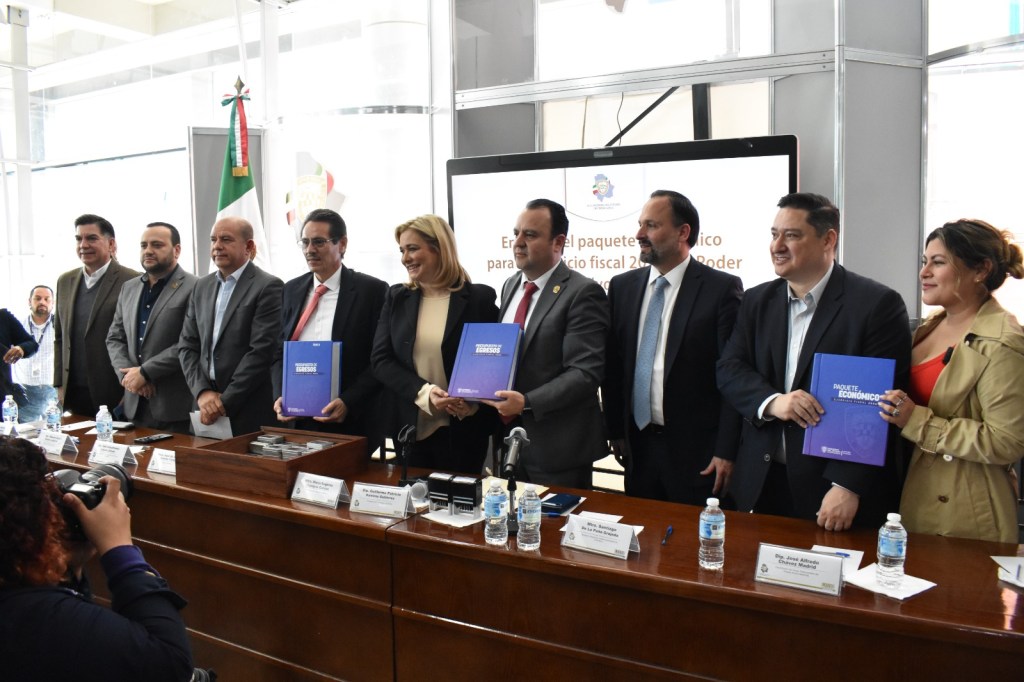 Recibe Congreso del Estado el Paquete Económico&nbsp;2026