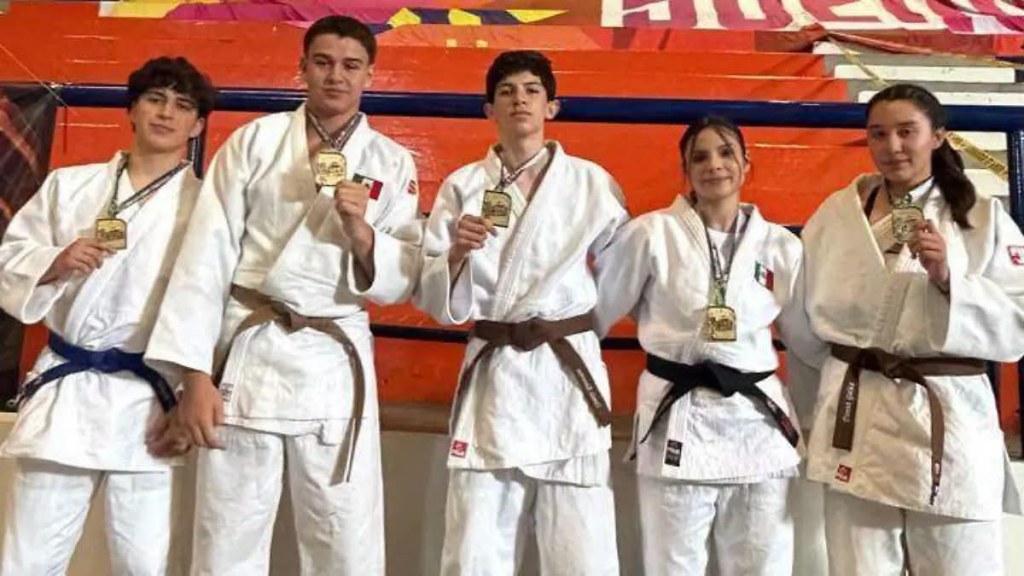 Chihuahua conquista seis medallas en judo de la Gimnasiada Nacional
